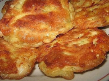 куриные отбивные в кляре с сыром