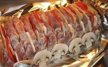 Мясо "Гармошка" 