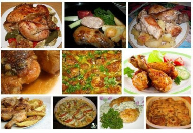 9 рецептов из курицы...