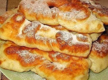 Хворост на кефире...