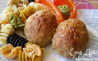 КОТЛЕТЫ КУРИНЫЕ С ОВСЯНЫМИ ХЛОПЬЯМИ 