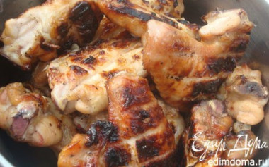 "ПЬЯНЫЕ" КРЫЛЫШКИ В АЭРОГРИЛЕ