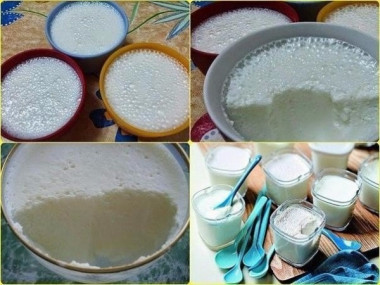 Молочный десерт для детей, вместо мороженого...