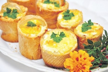 Курица в «цилиндре»