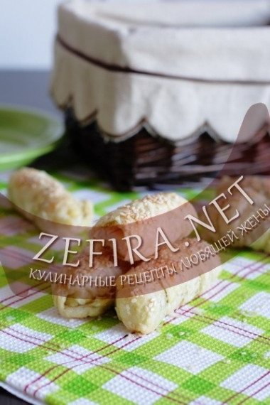 Слойки с сыром и крабовыми палочками — закуска к пиву