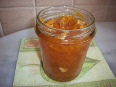 Варенье из тыквы с яблоками