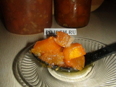 Варенье из тыквы с лимоном