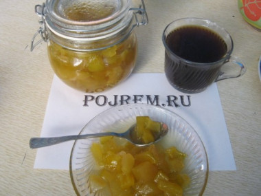 Варенье из кабачков с лимоном
