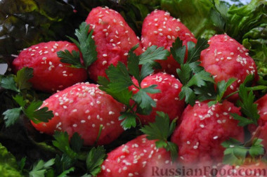 Закуска "Клубничка"