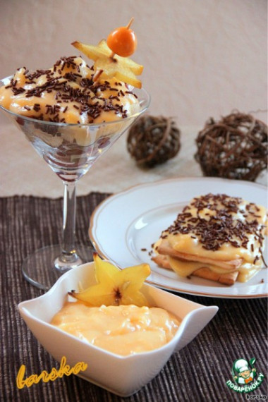 Крем заварной на желтках