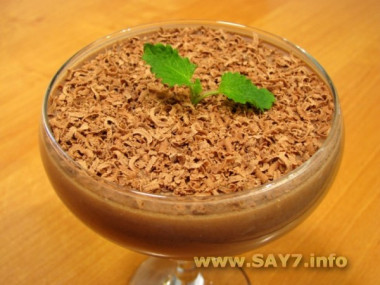 Десерт «Шоколадный» на желтках