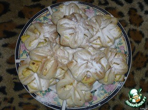 Слоечки с кремом патисьер