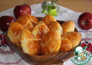 Быстрые пирожки с яблоками