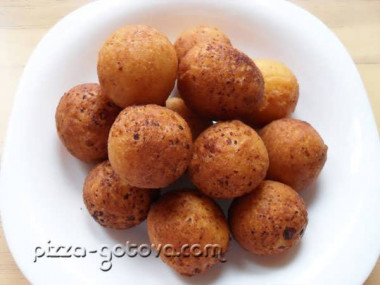 Пончики из творога за 10 минут