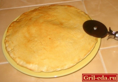 Выпекание основы для пирогов и пиццы