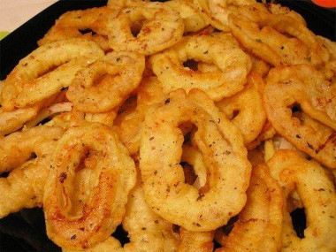 Кальмары в кляре - вкуснейшая закуска, улетающая моментально!