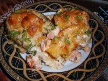 	 Вкусненькая рыбка по-гречески