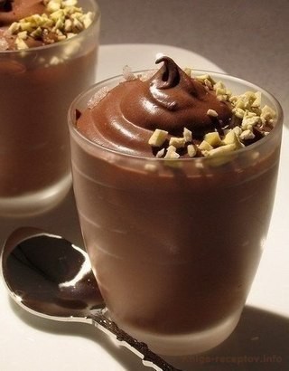 Шоколадный пудинг...
