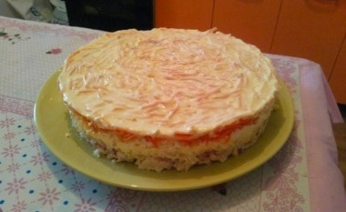 Очень вкусный салат из корейской морковки...