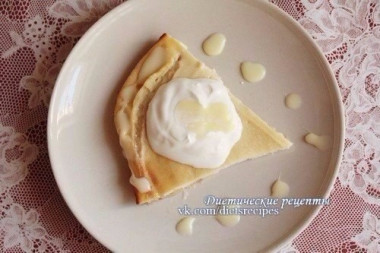 Банановая запеканка с йогуртом! 