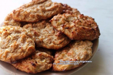 Творожно-фруктовое печенье