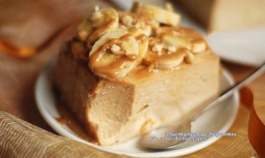 Творожно-банановая запеканка