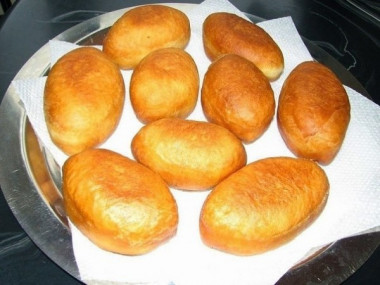 быстые жареные пирожки