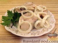 Скумбрия маринованная с луком