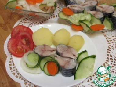 Маринованная скумбрия