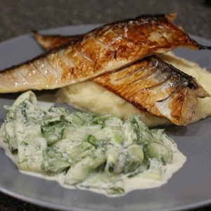 Скумбрия гриль