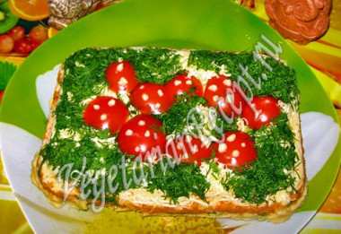 салат Поляна сказок