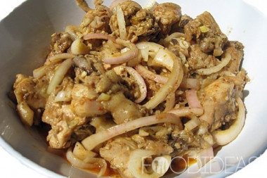 Хе из курицы по-корейски...