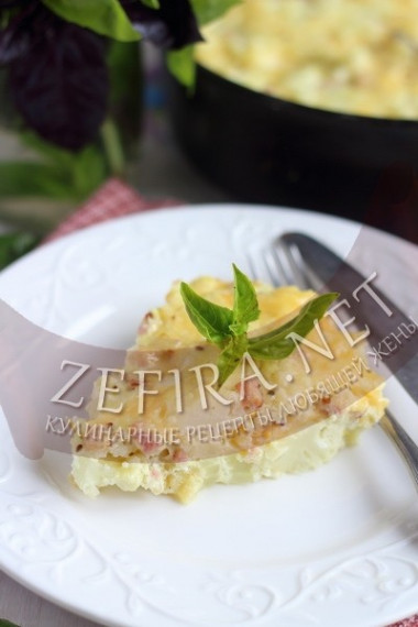 Запеканка из цветной капусты