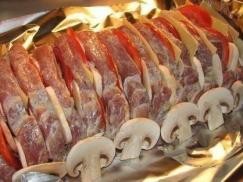 Мясо "Гармошка"