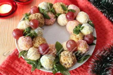 десерт Рождественский венок