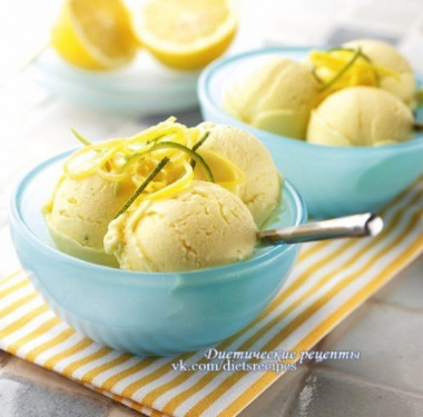 Диетическое банановое мороженое