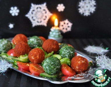 Овощной салат с сюрпризом