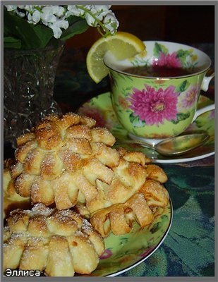 Булочки «Хризантемы»