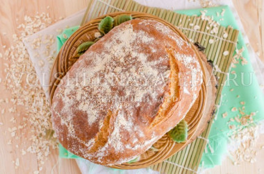 Хлеб из овсяной каши