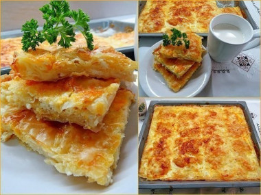 Пушистая баница Я очень люблю болгарскую кухню