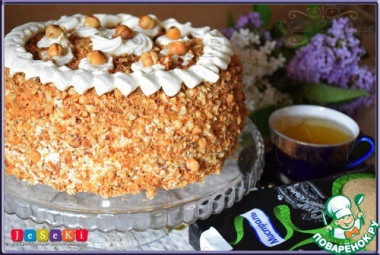 Торт медово-ореховый "Идеал"