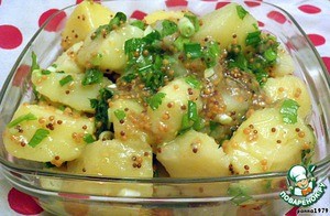 Горчичный картофель по-немецки