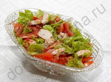 Салаты с мясом (без майонеза). Подборка рецептов с форума