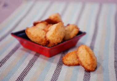 Кокосовое печенье без муки и масла (сушка)