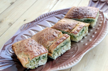 ЗАЛИВНОЙ ПИРОГ С РЫБОЙ