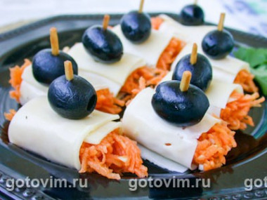 Закуска из моркови исыра