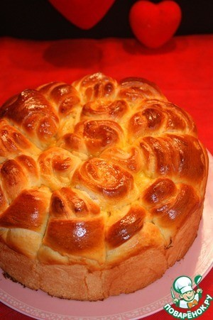 Нарядная сдобная погача
