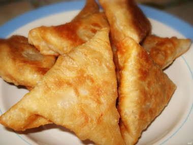 СЛОЁНАЯ САМСА С МЯСОМ 