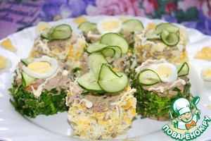 Бутерброды с селедочным кремом