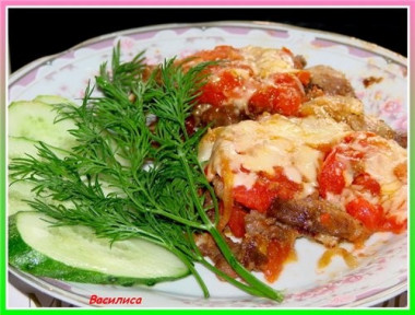 МЯСО ПО-ФРАНЦУЗСКИ